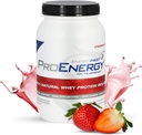 EnergyFirst Grass-Fed Strawberry Whey Protein Isolate (2lb), Shake haute protéine pour le remplacement et la récupération des repas, non-OGM, sans gluten, 37 portions