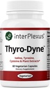 InterPlexus Thyro-Dyne - Jodium, Tyrosine & Plant Extracten voor schildklierondersteuning- Glutenvrij, zuivelvrij, sojavrij - 60 capsules (30 porties)
