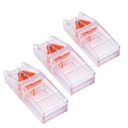 Splitter de Pill Deluxe Apex - Splitter de Pill avec garde à lame rétractante - pour couper de petites pilules ou de grandes pilules en moitié