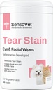 Essuie-glaces pour chiens et chats, nettoie les bûcherons et les gouffres, nettoie le visage avec Aloe Vera (sans fragrance)