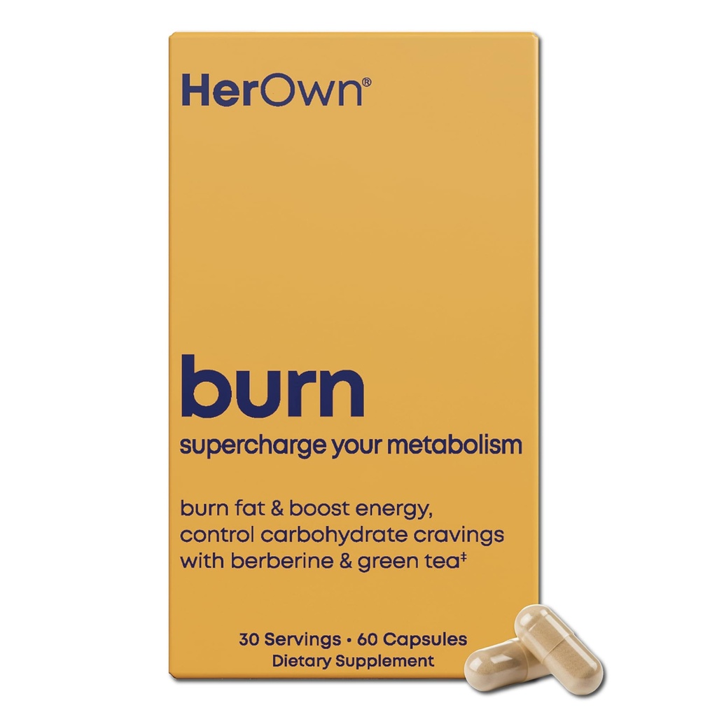 Haar eigen Boost, Helpt Boost Energie, Ondersteunt Metabolisme, Eigen Thermogenic Blend, Green Tea Leaf Extract, Gluten en Soja Vrij, Veganistisch, 60 Capsules, 30 Servings, Klein, Multi