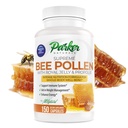 Parker Naturals Supreme Bee Pollen Capsules, 3520 mg Royal Jelly, Bee Pollen et Bee Propolis Capsules, Supplément Natural Bee Pollen pour Adultes, 150 Capsules