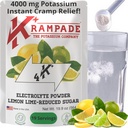 Krampade Electrolytes Powder Kalium Supplement - 4000 mg K+, >4X Meer dan Kokoswater 