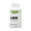 NutraBio L-Leucine Supplement - Optimaal Aminozuur voor Spiergroei en Herstel - Natuurlijk Gefermenteerd Vrije Vorm Leucine Aminozuren Supplement- Veganistisch, Non-GMO, Glutenvrij - 400mg, 180 Capsules
