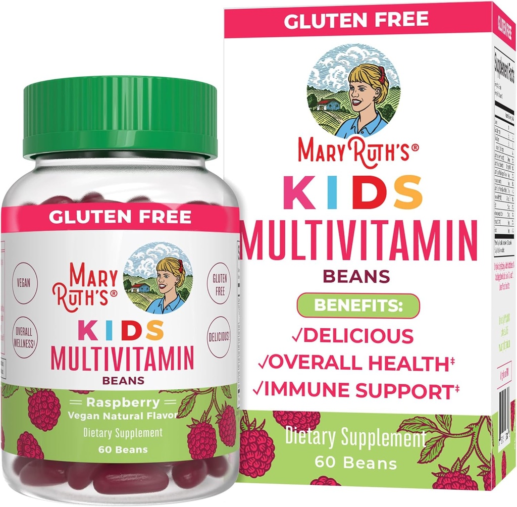 MaryRuth Organics Multivitamine Multiminerale Vita-Beans voor kinderen 
