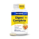 Enzymedica Digest, Full-Range, Everyday Digestive Enzymes, Biedt snel werkende gas & Bloating Relief, 240 Tel.