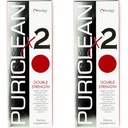 Wellgenix Puriclean x2 Detox Cleanse - Double Strength Deep System Cleanser - Geformuleerd met twee unieke merkelijke blends voor de sterkste reiniger, Verwijder Toxins - 16 oz, 4 Capsules, 2 Pack