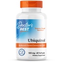 Best Kaneka Ubichinol 100 mg Supplement voor mannen en vrouwen - Gereduceerde vorm CoQ10, Co-enzym Q10 100 mg voor antioxidant en hartgezondheidsondersteuning, niet GGO, glutenvrij, sojavrij - 60 Softgels