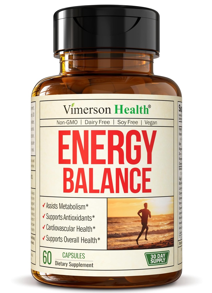 Vanadium avec Chrome - Supplément de chrome Vanadium pour l'énergie libre de caféine et le soutien du métabolisme. Avec l'acide alpha lipoïque, la cannelle, Banaba Leaf & Bitter Melon Fruit. Non-OGM. Vegan. 60 gélules