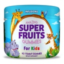 Infusies Super Fruit Gummies voor kinderen 90 Tel Antioxidant Blend Zachte en Heerlijke Vegan Vriendelijke Gluten Gratis Non-GMO