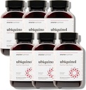 SMARTERNUTRITION Ubiquinol 100mg + Omega complet naturel à base de plantes 3 6 9 - Huile d'Ahiflower® cliniquement étudiée - CoQ10 ultra-absorption pour le soutien cardiaque - Non-OGM - 360 Softgels[180 jours]