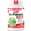 Nutridom Saw Palmetto 500mg, non-OGM, végétalien, sans gluten, sans soja et sans lait (120 Nombre)