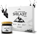 Shilajit Pure Himalaya Organic Shilajit Resin, Gold Grade voor mannen en vrouwen, ondersteunt energieproductie en vitaliteit met 85+ Trace Minerals & Fulvic Acid, 75 Servings, 2,5 maand aanbod.