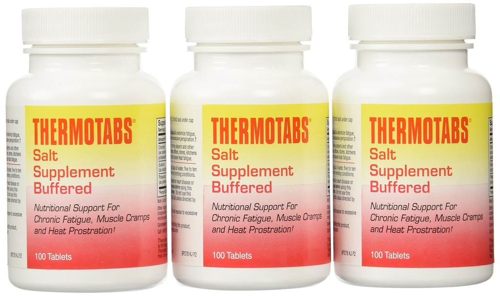 Thermotabs Elk gebufferde zouttabblad, verpakking van 3