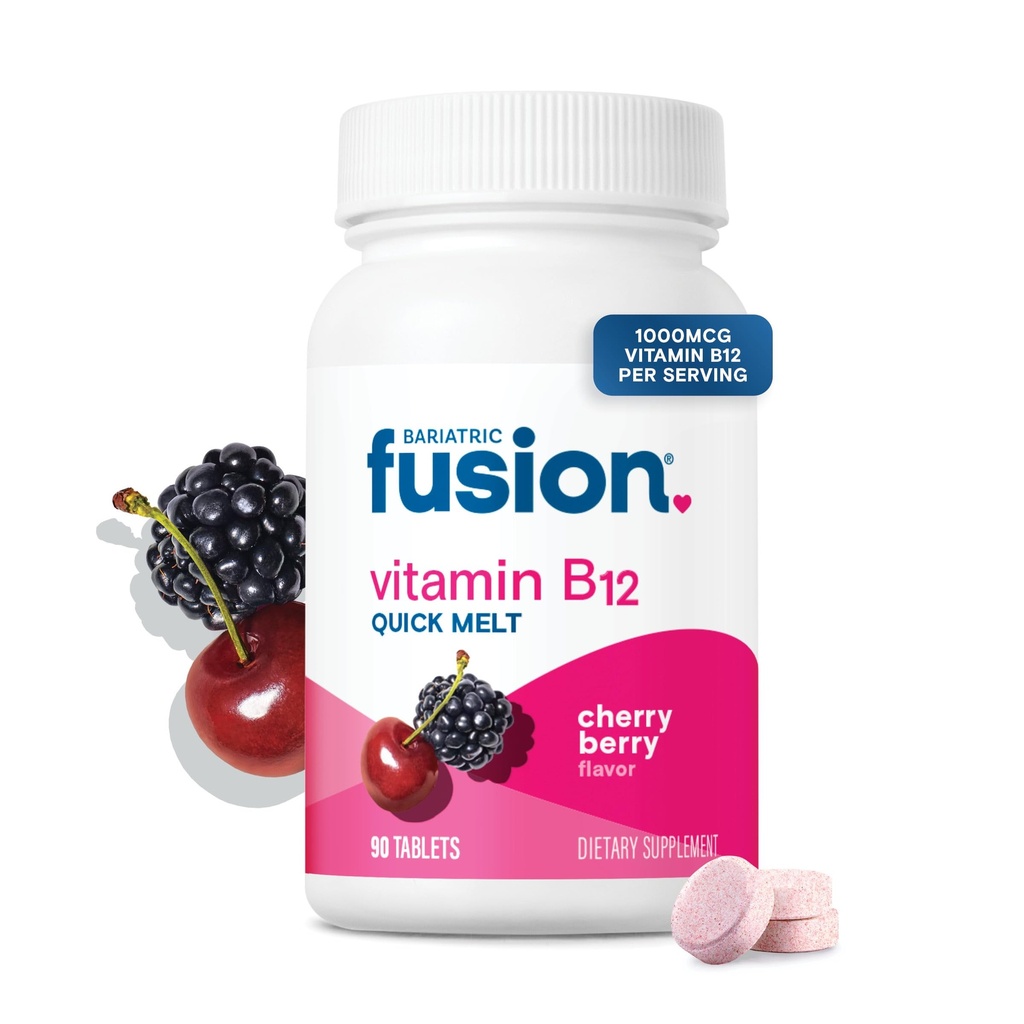Bariatric Fusion Vitamine B12 Sublingual 1000 mcg Melts 