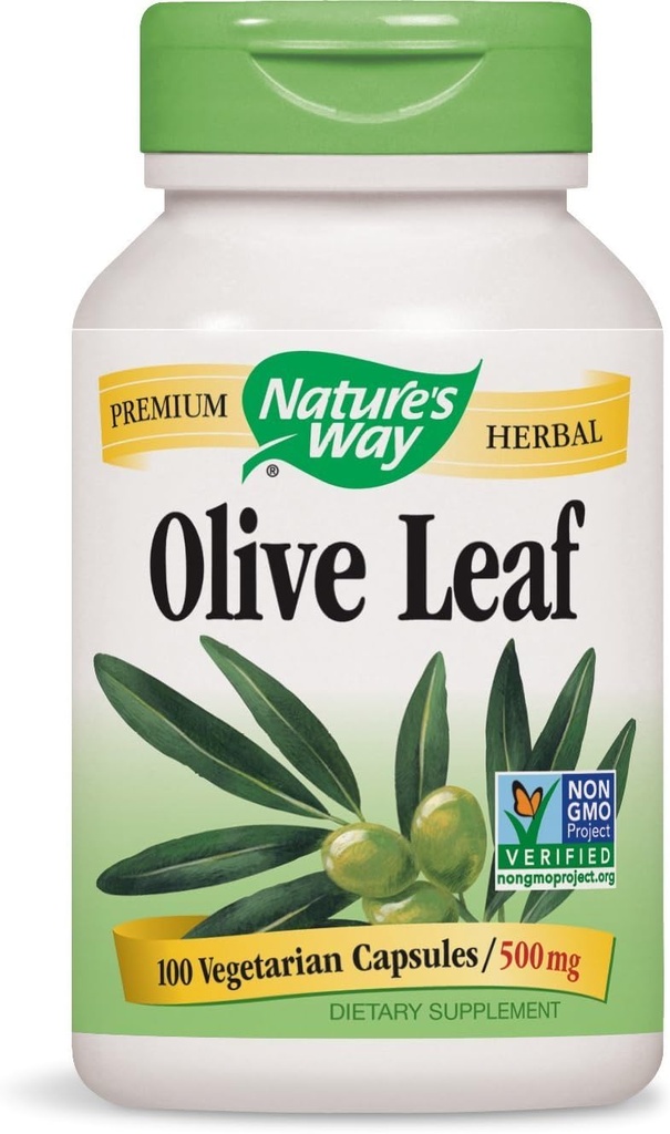 Nature's Way Olive Leaf, 100 capsules (verpakking van 2)