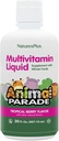 NaturesPlus Animal Parade Bron van het leven Kinderen vloeibare multivitamine - Tropische Bessensmaak - 30 fl oz - Whole Food Supplement - Vegetarisch, Glutenvrije - 60 Serven