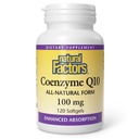 Natuurlijke factoren Co-enzym Q10 - Antioxidant Ondersteuningssupplement Ondersteunt Cellular Energy Production - Betere absorptie hulpmiddelen gezonde hartfunctie - 100 mg, 120 Softgels (120 Servings)