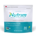 Nutrim Avoine Bran poudre avec 750mg Beta Glucan par service - Facile-Mix fibre soluble pour la gestion du cholestérol et le soutien immunitaire - Cœur en santé, non-OGM et poudre d'avoine végétalienne
