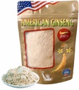Zen Ginseng Poeder - 4 oz. Zak met Amerikaanse Wisconsin Ginseng - Non-GMO, Glutenvrij - voor soepen, thee, koffie, sapjes, smoothies en bakken.
