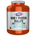 MAINTENANT Aliments Sports Nutrition, Isolation des protéines de lactosérum, 25 g Avec BCAA, Poudre non aromatisée, 5-Pound