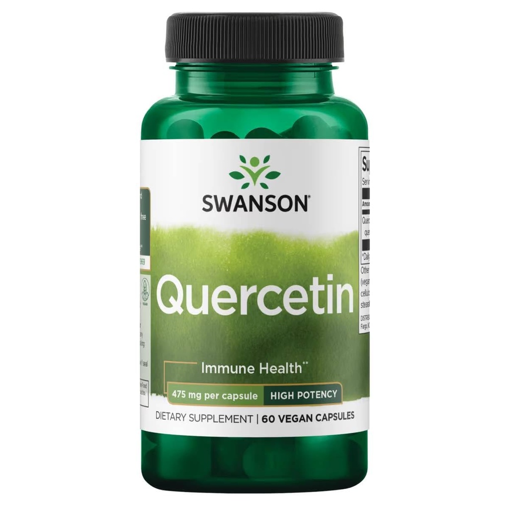 Swanson High Potency Quercetine - (60 Veggie Capsules)