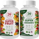 Aamatec Life Fruit en Veggies Supplementen met 70 Fruit & groenten 