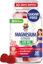Magnesium Gummies for Kids & Adults - 500mg - Kalm Magnesium Kauwen - Magnesium Citrate Kauwbare Supplement voor Mood & Muscle Support