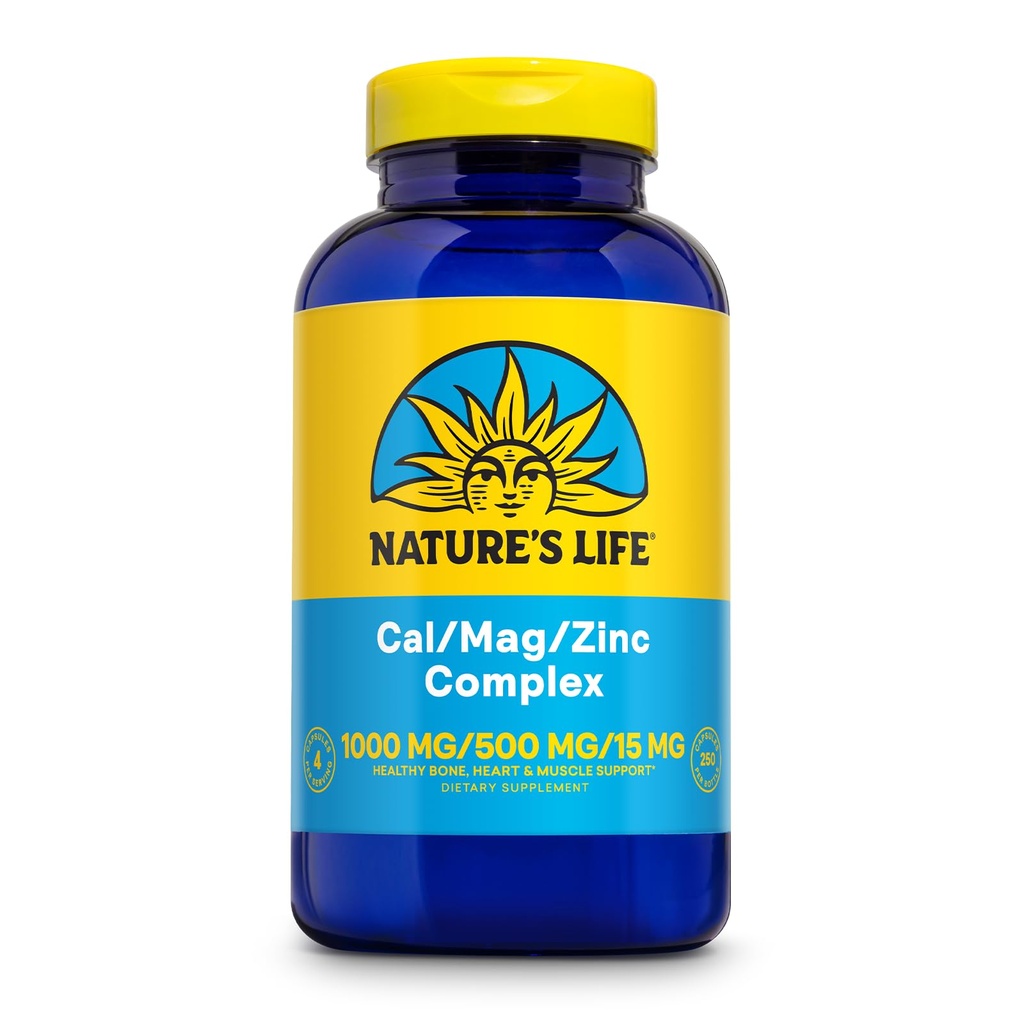 Natuurleven Cal Mag Zink Complex 250 ct