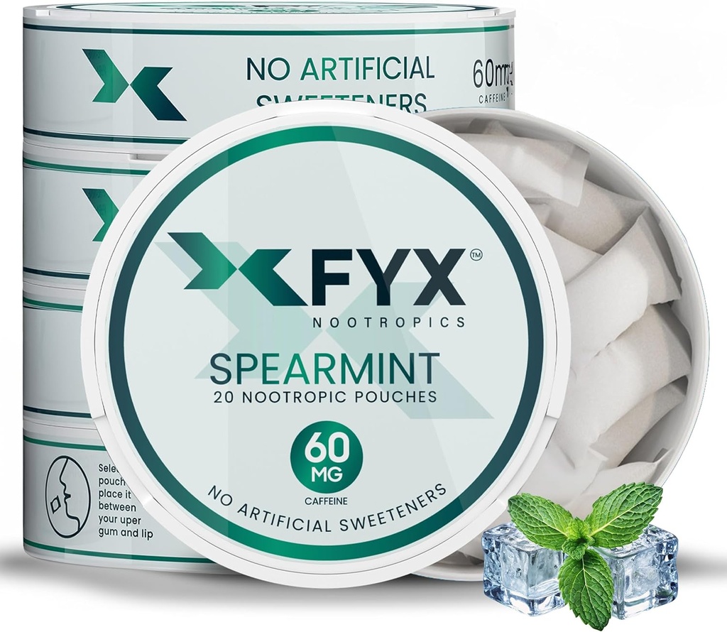 FYX Cafeïne Nootropic Pouches 