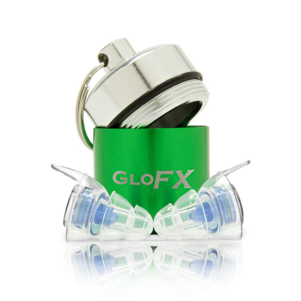 Glofx oorpluggen - Comfortabele gehoorbescherming voor muziek Evenementen Concerten en Festivals - Musician Noise Cancelling Herbruikbare oordoppen Hoge trouw