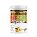 Musclesport Fruit & Greens - Fruit, groente en antioxidant supplement, met inbegrip van tarwegras en spirulina, toegevoegde vezels en probiotica - 30 porties (Pineapple Splash)