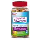 Digestieve Voordeel Dagelijks Probiotische Natuurlijke Fruit Smaak Gummy's, Helpt verlichten Minor Abdominal Discomfort & Occasional Bloating, Ondersteunt Digestief & Immune Health, Cranberry, 120 Tel.