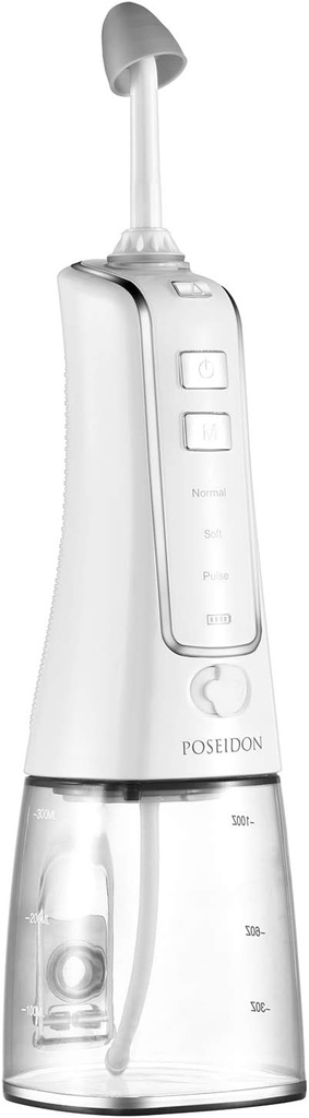 Neus irrigator met Bonus 30 Saline Packets - Irrigatie voor Sinus Relief - Neus Cleaner Aspirator System - Waterdicht - 3 Druk: Normaal, Zacht, Pols