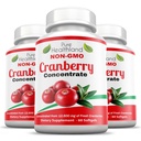 Niet-GMO Cranberry Geconcentreerd van 12.600mg - Drievoudige sterkte Softgels - Eenvoudig te slikken pillen voor mannen & vrouwen, 3 flessen