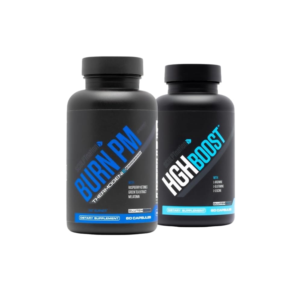 Nation Sculpt par V Shred Burn PM et L-Arginine Bundle