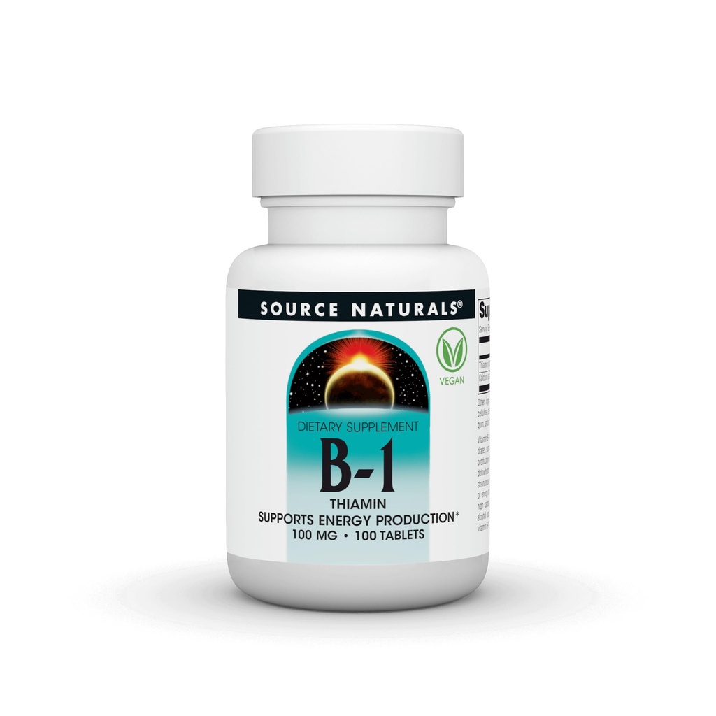 Vitamine B-1 100mg Bron Naturals, Inc. 100 Tabs