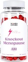 Knockout Menopauze AM - Natuurlijke Menopauze + Perimenopause Multi-Symptoom Relief voor Hot Flashes, Mood Swings, Gewichtswinst, Gebrek aan energie, vermoeidheid, hoofdpijn (1 maand levering), 60.0 Tel.