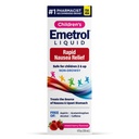 Emetrol Children's Non-Drowsy Nausea Relief - Médecine des nausées liquides pour l'estomac élevé - Nausées Relief pour les enfants - Mixed Berry Flavor - 4fl oz