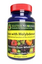 IJzer met Molybdeen - Immune en Stress Support, ANTIOXIDANT Health, Assists with Cellular Growth - 100% Organic - Vegan Tablets (60ct)