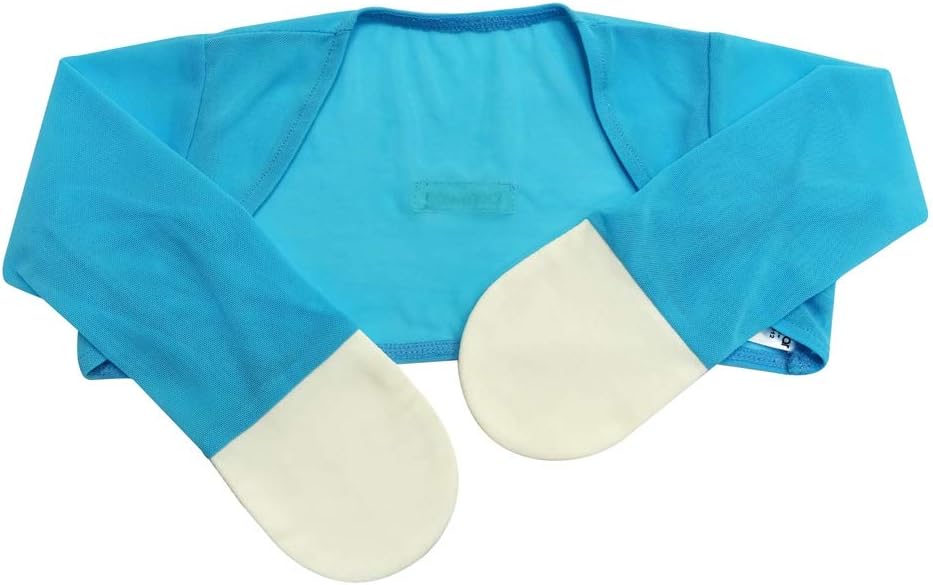 Zink-infused Zomer Mesh Mitten Mouwen voor kinderen met eczema - Natte Wrap therapie
