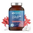 OCEAN ESSENCE Totale Bone Support - Plant Based Algen Calcium Supplement ter ondersteuning van botdichtheid en sterkte - voor mannen en vrouwen 35+ - 120 Natuurlijke Calcium Capsules - Vitaminen voor optimale gezondheid