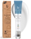 Beauty by Earth Under Eye Cream - Cooling Anti-Aging Hyaluronic Acid Eye Gel for Dark Circles, Puffiness & Rimpels
