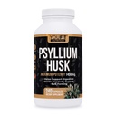 PSYLILIUM Husk Capsules - Premium Psyllium Fiber Supplement - Promoot Intestinal Health and Regularity - 100% natuurlijke oplosbare vezels 1450mg per portie - 240 capsules