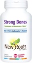 Strong Bone Supplement met Super Blend 22-Ingrediënten: Glucosaminesulfaat, Calcium, Magnesium, Kurkuma, Vitamine D3, B1, K2, B12, Zink (360 Veg Caps) NIEUWE ROOTS HERBAL