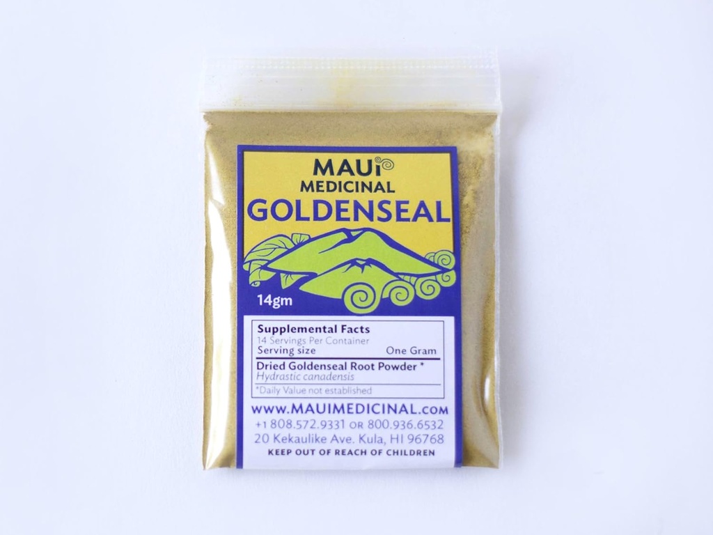 Poudre de racine de seigle d'or **USA cultivé et emballé** 14 gm = 1/2 once
