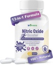 Nitric Oxidation Supplements for Men & Women, 3000mg, 120 Capsules - 13-in-1 Nitric Oxidation Booster for Muscle Growth, Heart Health, Energy & Circulation, Non-GMO, Glutenvrije