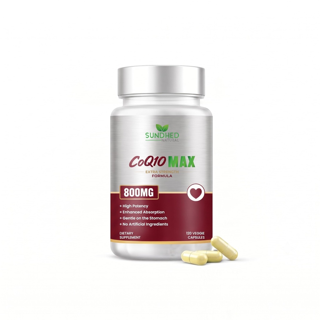 CoQ10 Krachtig Antioxidant (Capsules 800mg 120 Capsules)