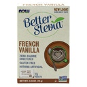 NOW Foods, BetterStevia French Vanilla Granulated Packets Zero-Calorie Sweetener, Keto Friendly, Geschikt voor Diabetici, Geen Erytritol 75 Tellen