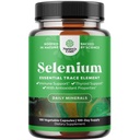 Gistvrij Selenium 200mcg Capsules - High Potency Selenium Supplement voor Immunity Antioxidant and Thyroid Support Essential Trace Mineral - Vegan Non-GMO Gluten Free & Made in the US - 100 Tel.
